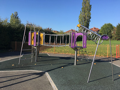 Romiley Park play area